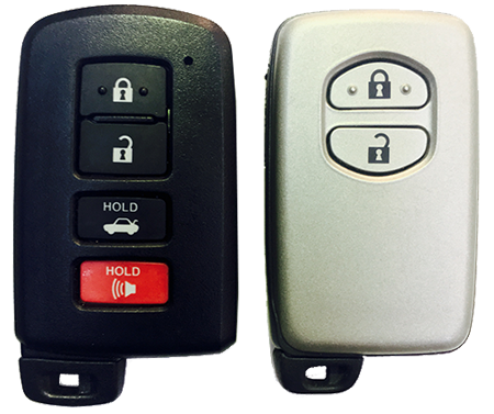 toyota car keys smart fobs